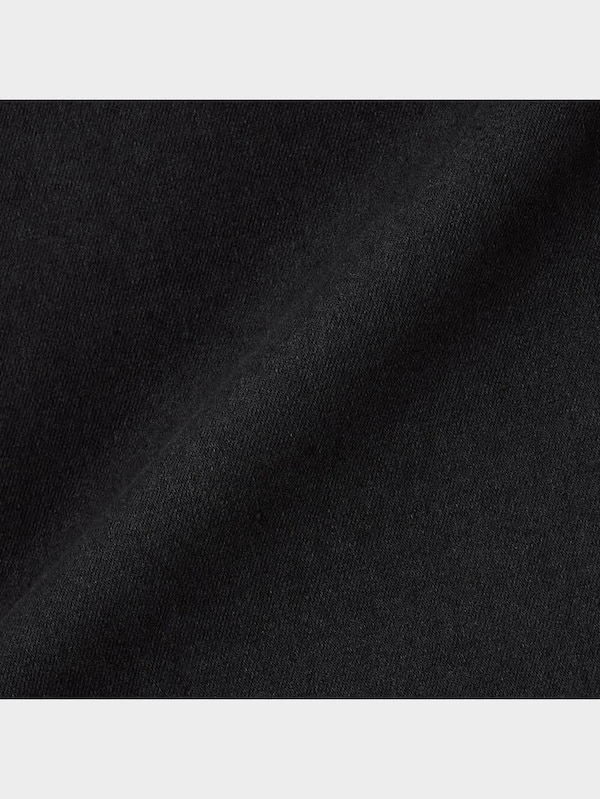 裏フリースデニムスーパーストレッチジョガーパンツ