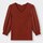 サテンスリーブセーター(7分袖)Z-RED