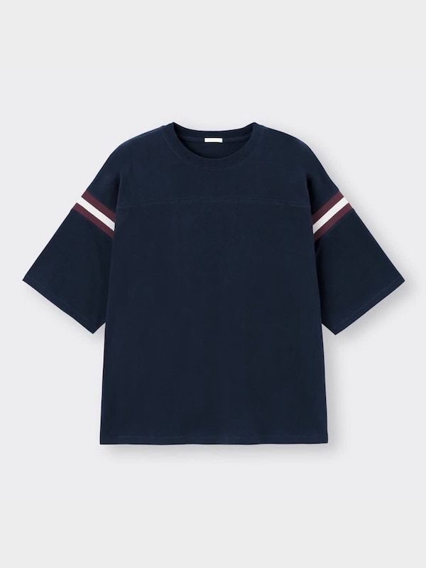 ワイドフィットフットボールT(5分袖)NT+E