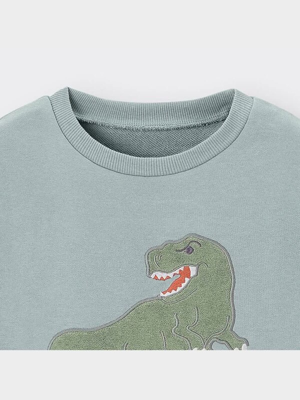 BOYSソフトスウェットラウンジセット(ダイナソーA)(長袖&ロングパンツ)