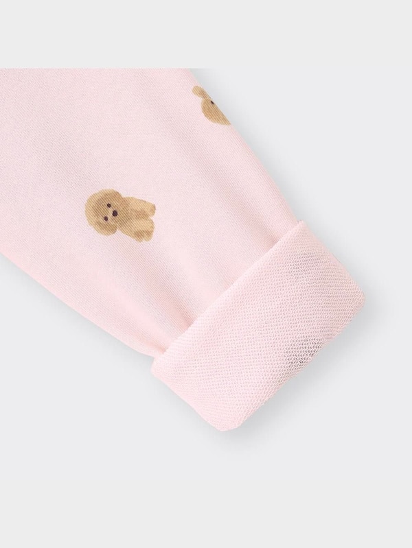 GIRLSソフトスウェットラウンジセット(長袖&ロングパンツ)プードルB