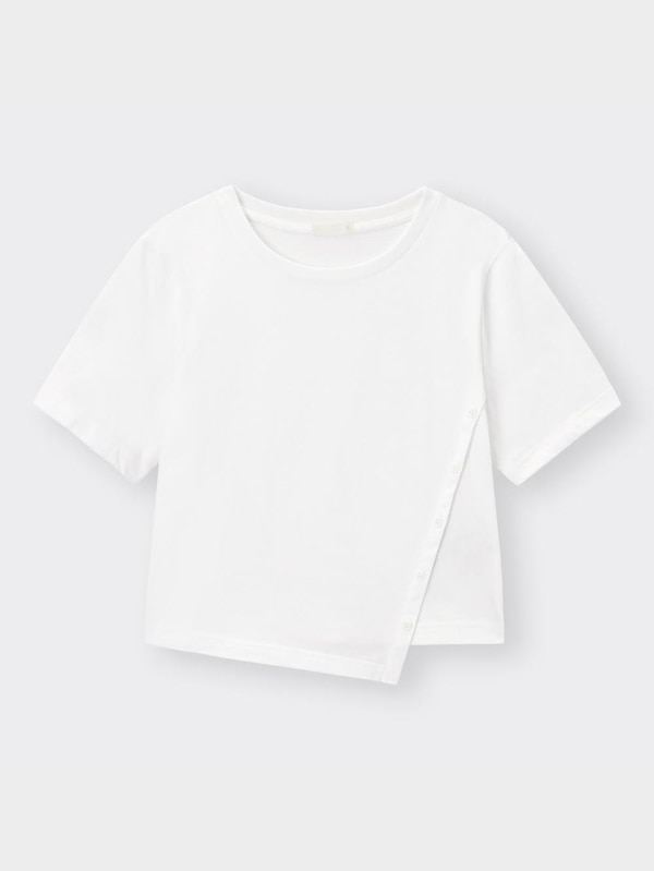 アシンメトリーヘムミニT(半袖)OSB+EC