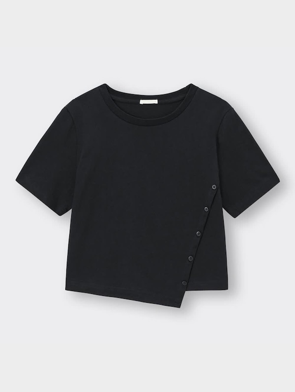 アシンメトリーヘムミニT(半袖)OSB+EC