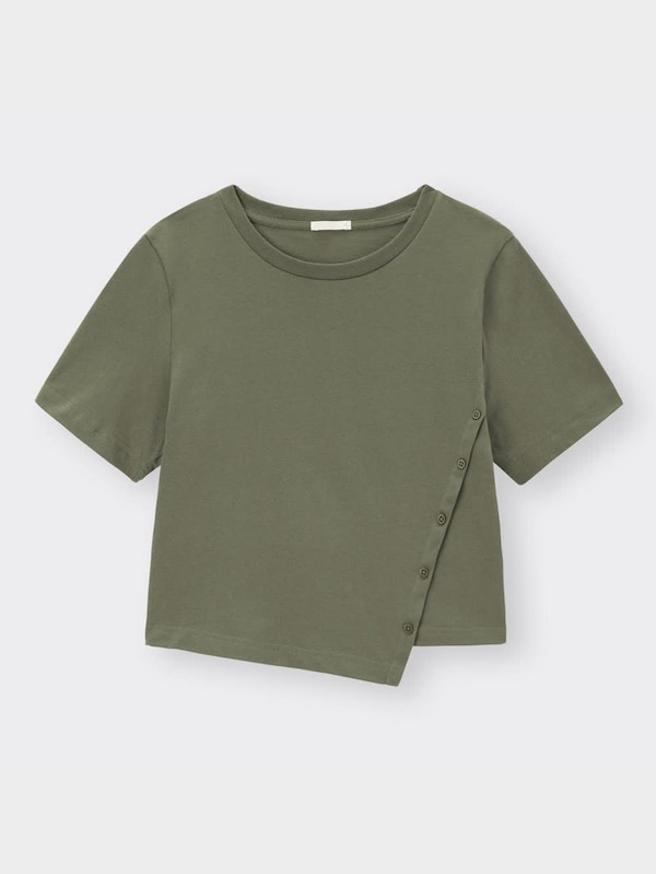 アシンメトリーヘムミニT(半袖)OSB+EC