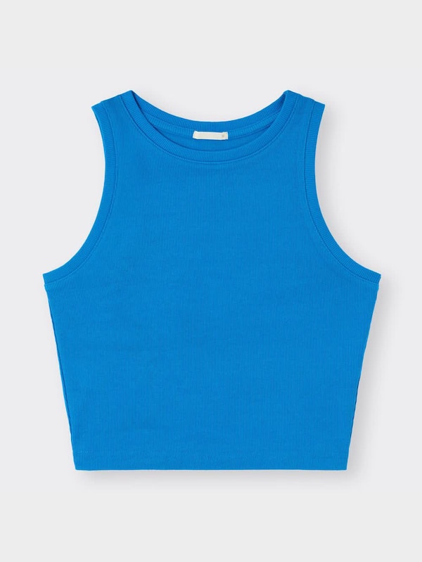 リブクロップドタンクトップYT+E