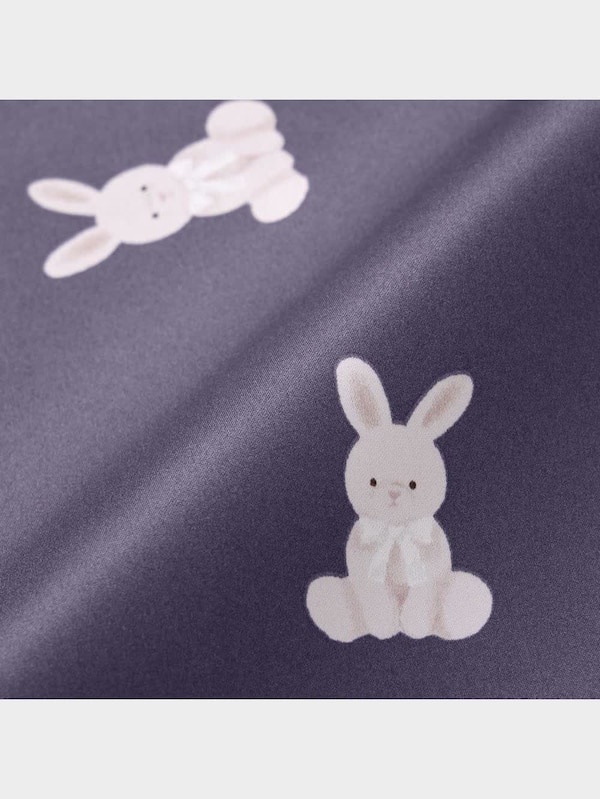 サテンパジャマ(長袖&ロングパンツ)(ウサギ)+X