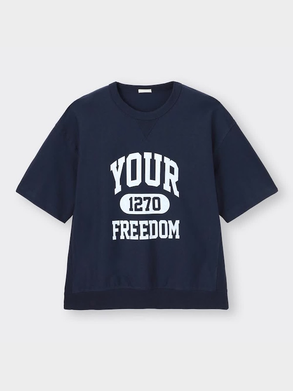 スウェT(5分袖)(ロゴ)+SJK