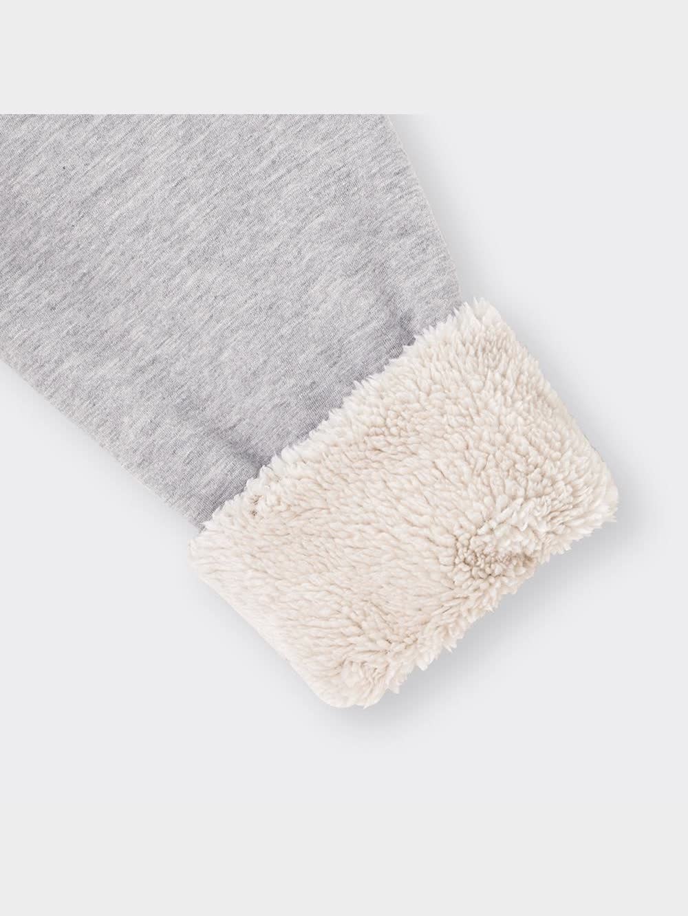 GU公式 | 裏ボアスウェットフルジップパーカ(長袖)+E