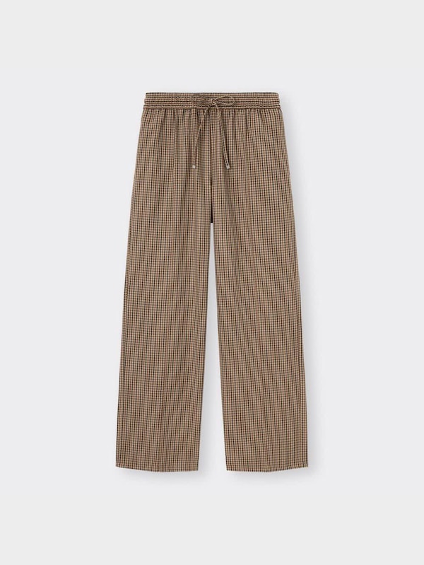 プルオンパンツ(チェック)