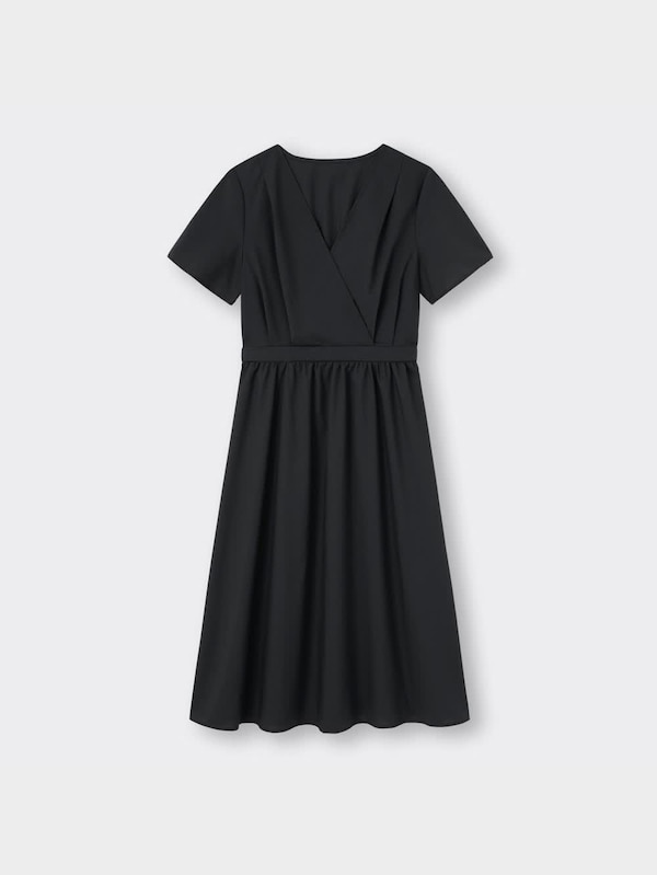 カシュクールワンピース(半袖)Z+E