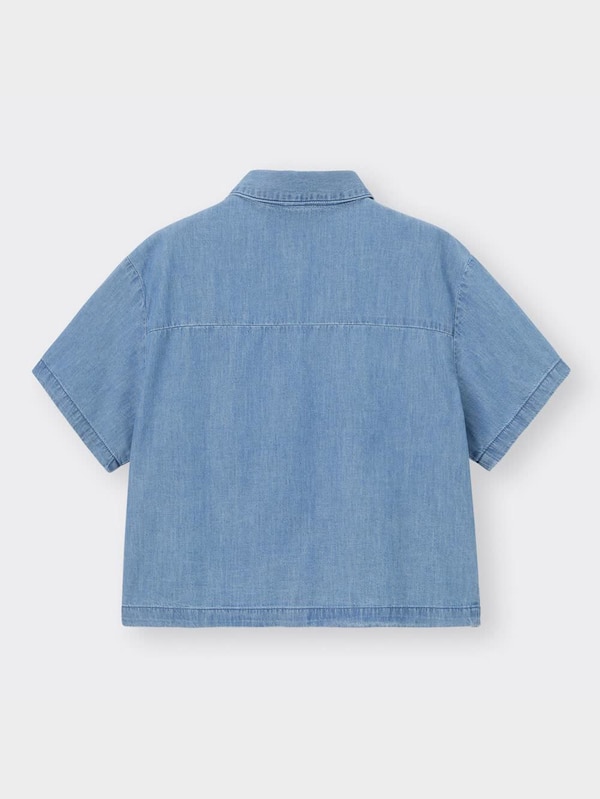 ライトデニムシャツ(半袖)OSB+EC