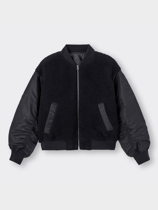 オーバーサイズボアコンビネーションMA-1 YT+E