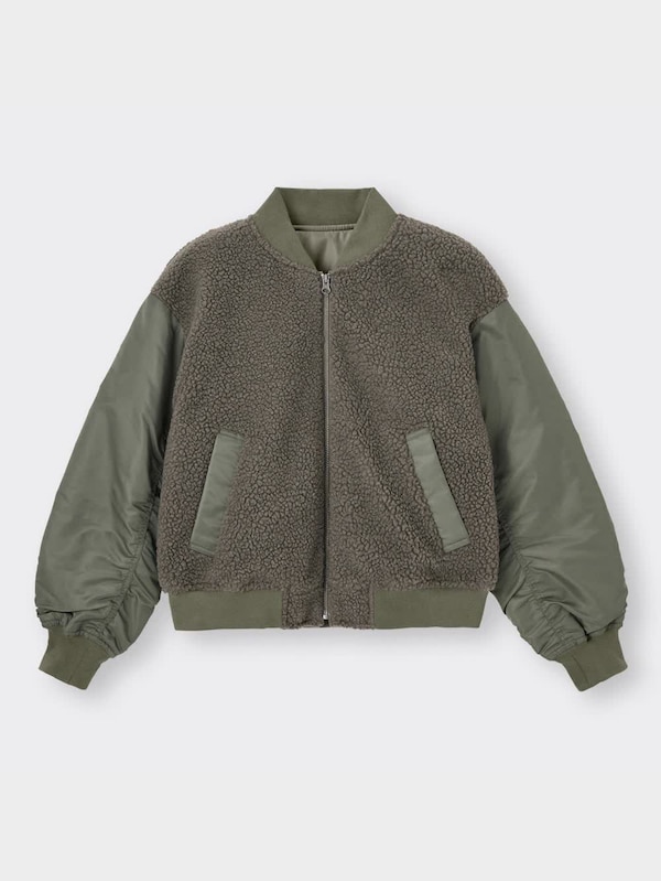 オーバーサイズボアコンビネーションMA-1 YT+E