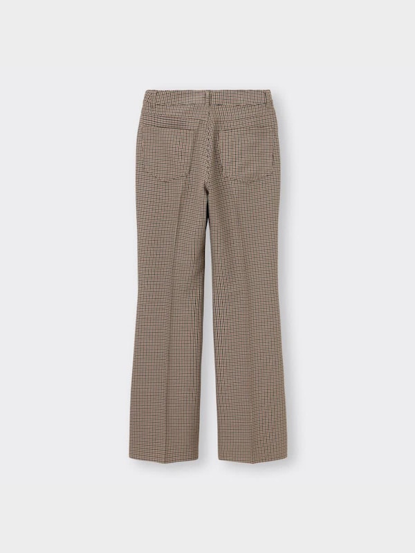 チェックセンタープレスフレアパンツRS+E(セットアップ可能)