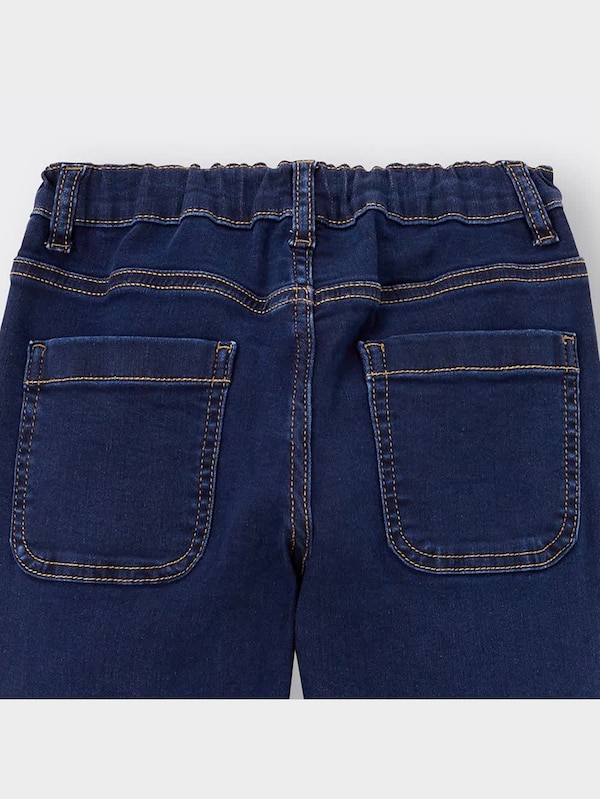 GIRLSのびのびデニムフレアパンツ+X