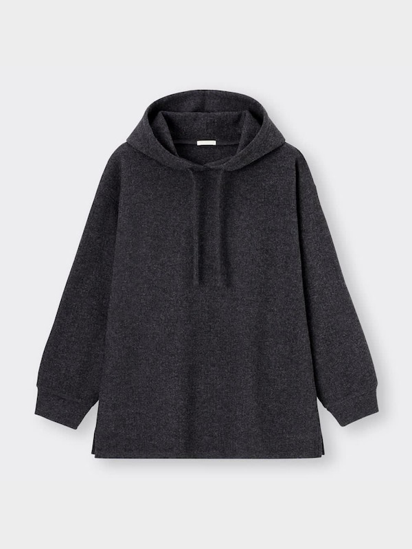 ブラッシュドリブパーカ(長袖)RS+E(セットアップ可能)