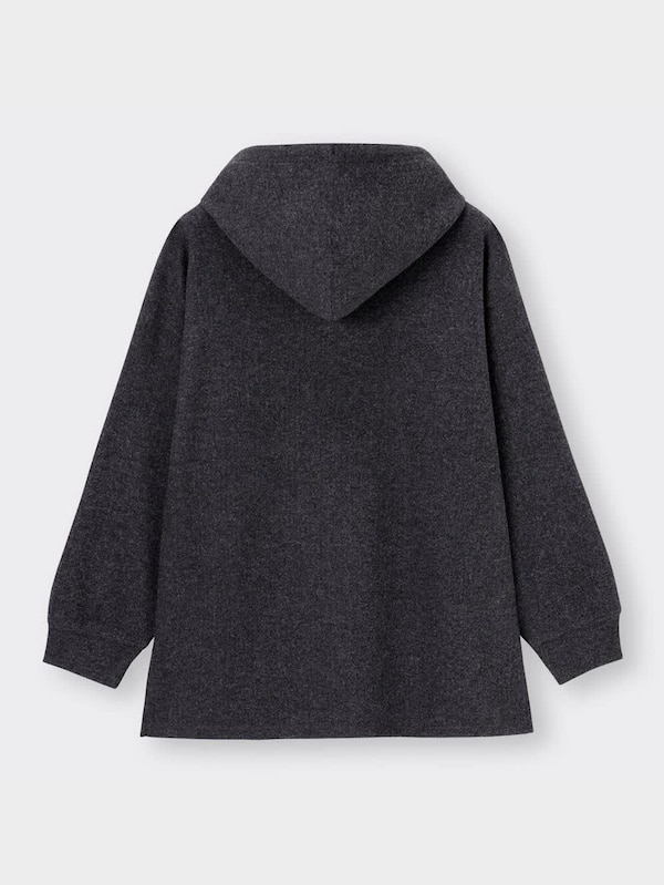 ブラッシュドリブパーカ(長袖)RS+E(セットアップ可能)