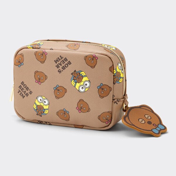 ポーチ MINIONS-BEIGE