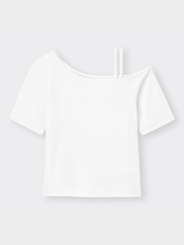 ストラップワンショルダーT(半袖)OSB+X