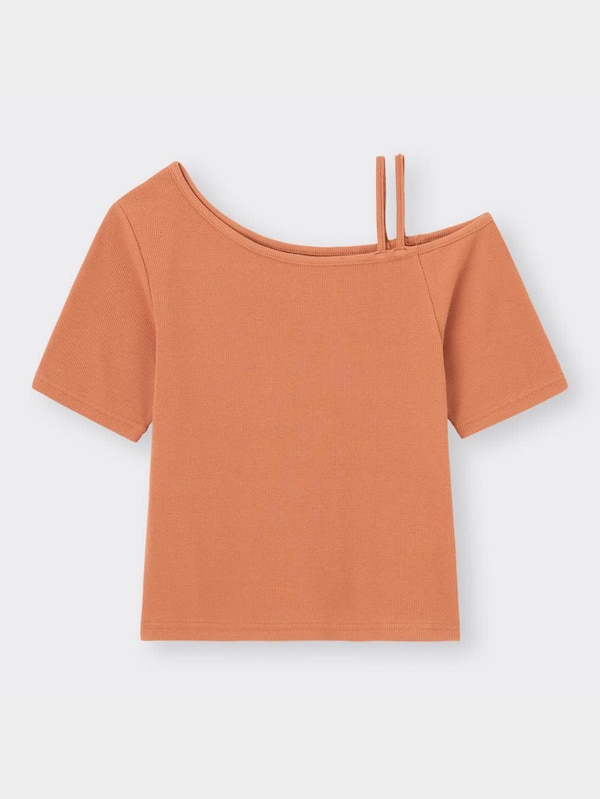 ストラップワンショルダーT(半袖)OSB+X