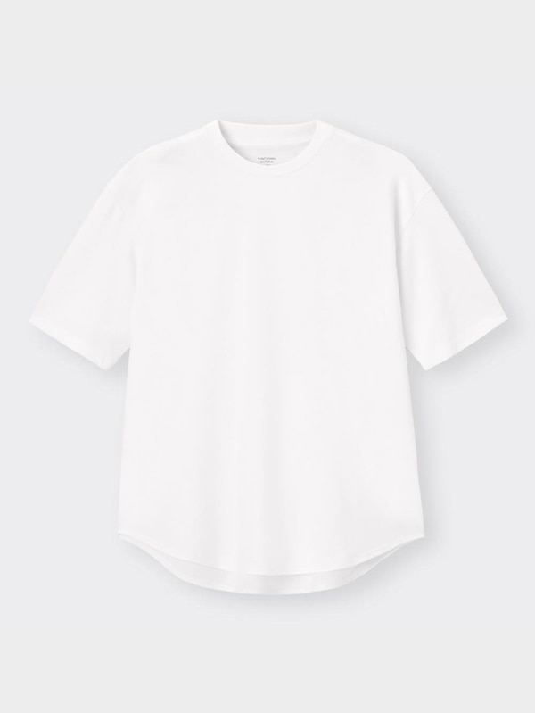 ドライラウンドヘムビッグT(5分袖)