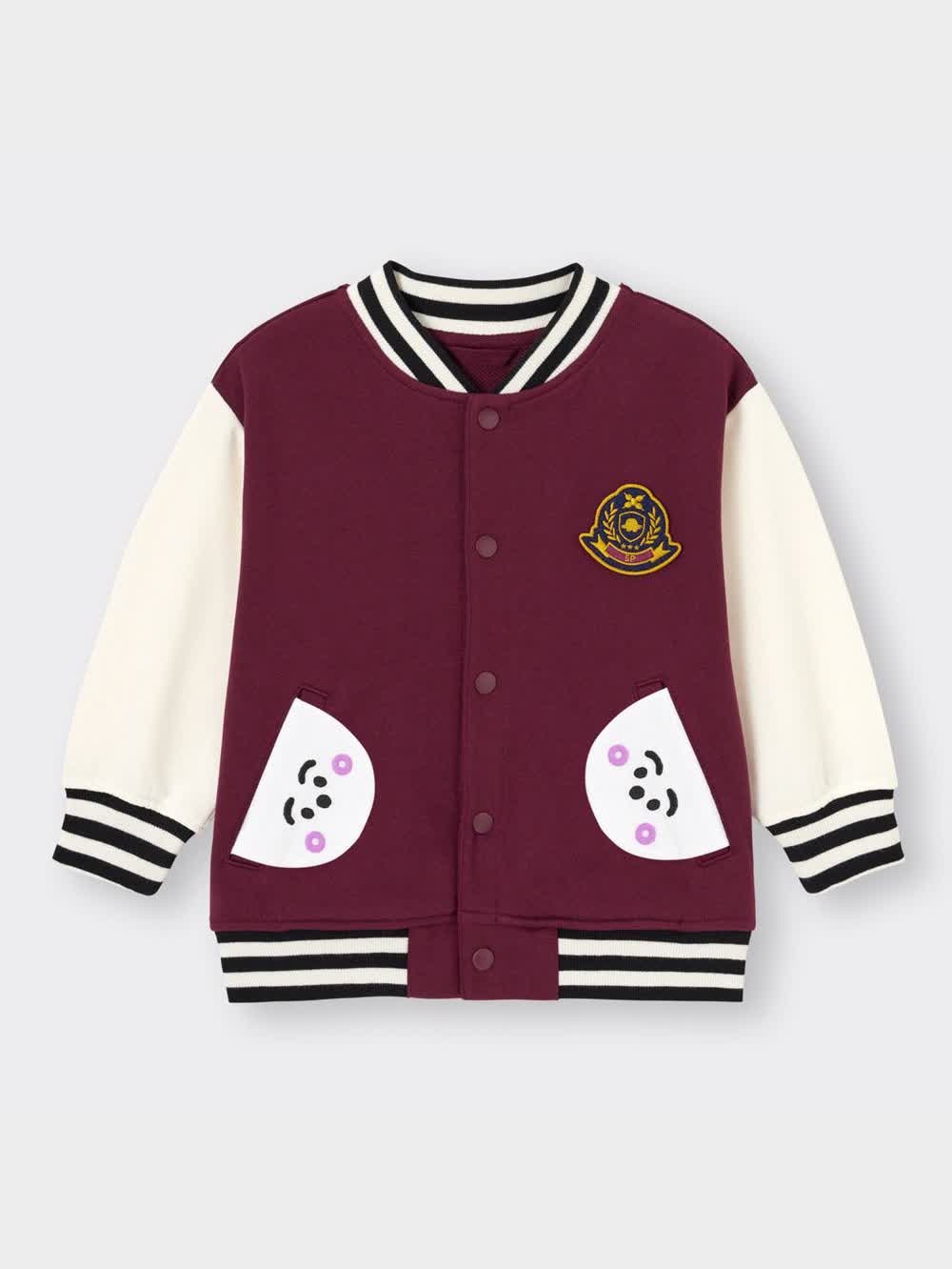 GU公式 | BABY(TODDLER)カラーブロックブルゾン(長袖) シナぷしゅ