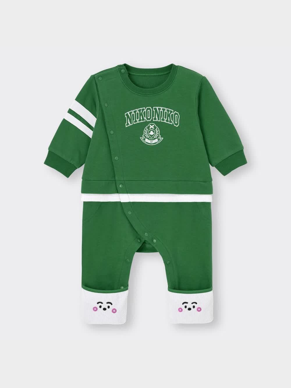 GU公式 | BABY(NEWBORN)セパオール(長袖)(ロゴ) シナぷしゅ