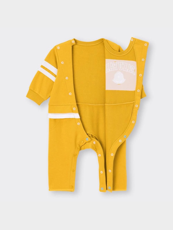 BABY(NEWBORN)セパオール(長袖)(ロゴ) シナぷしゅ