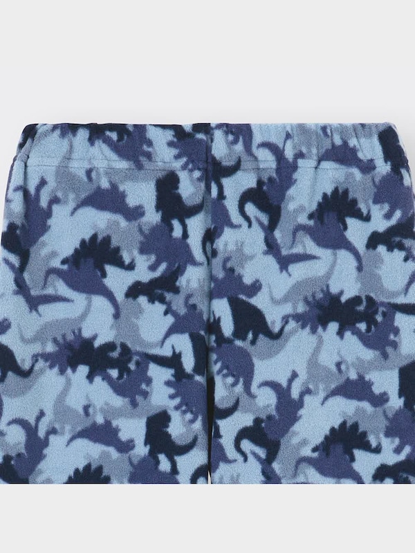 KIDS(男女兼用)フリースラウンジセット(長袖&ロングパンツ)(ダイナソー)