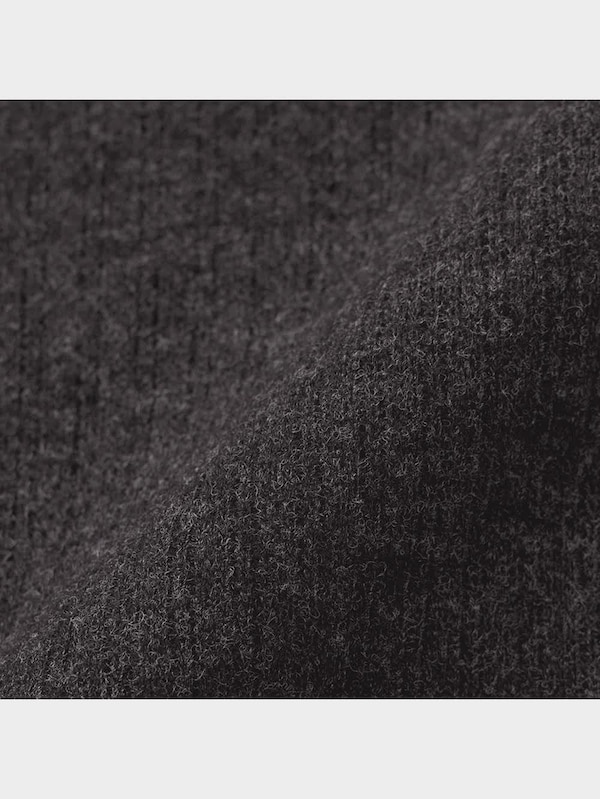 ブラッシュドリブフレアワンピース(長袖)RS+X