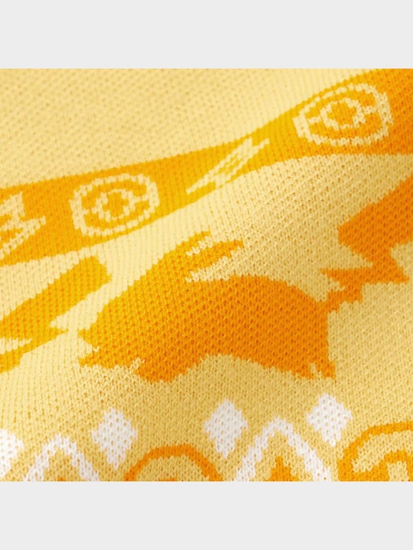 KIDS(男女兼用)クルーネックセーター(長袖) Pokemon 1