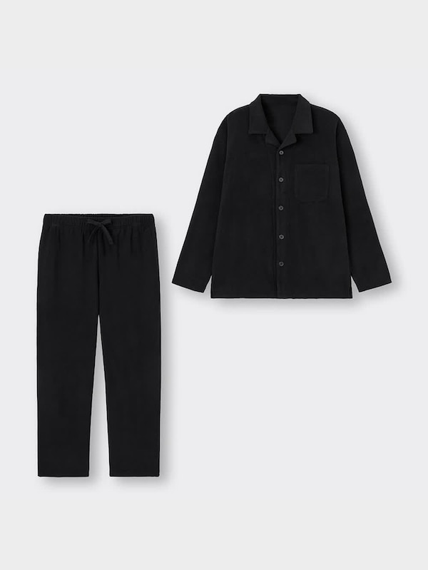 フリースパジャマ(長袖&ロングパンツ)+E