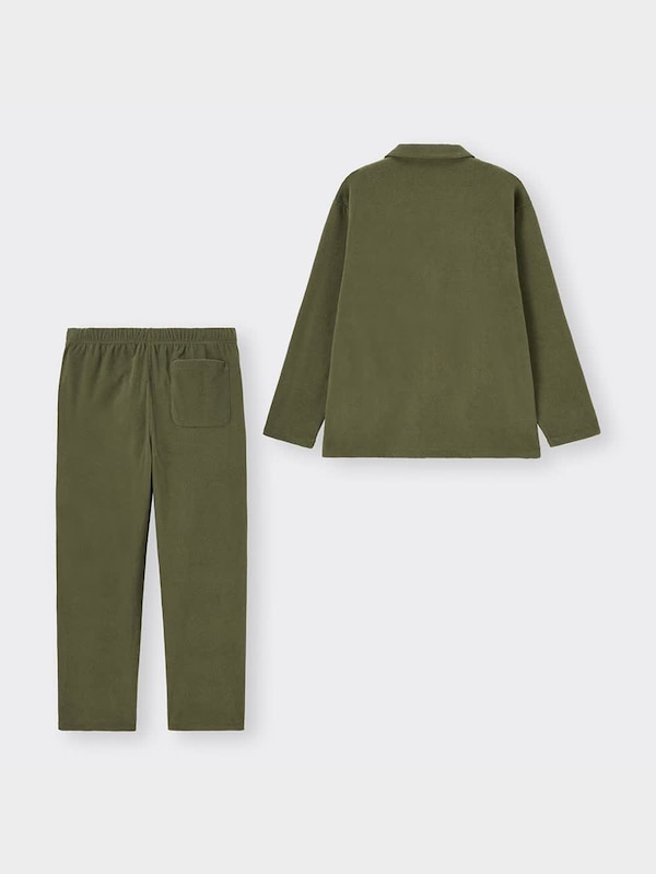 フリースパジャマ(長袖&ロングパンツ)+E