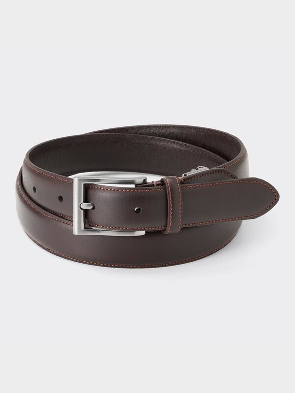 ベジタブルタンドレザーサイドステッチベルト(アジャスタブル)