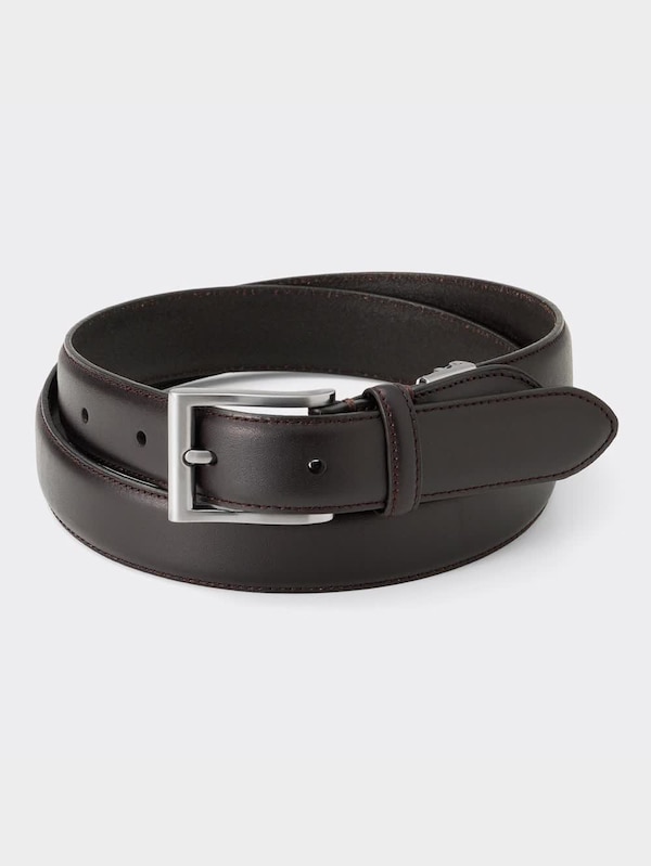 ベジタブルタンドレザーサイドステッチベルト(アジャスタブル)