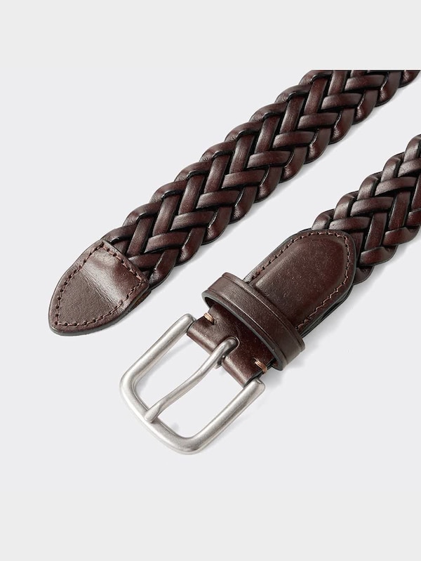 ボンデッドレザーメッシュベルト