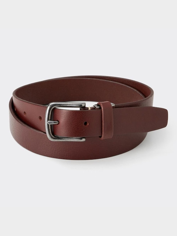 ベジタブルタンドレザーヴィンテージナローベルト(アジャスタブル)