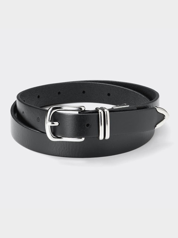 ベジタブルタンドレザーナローベルト(アジャスタブル)