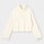 パフィータッチクロップドタートルネックセーター(長袖)-OFF WHITE