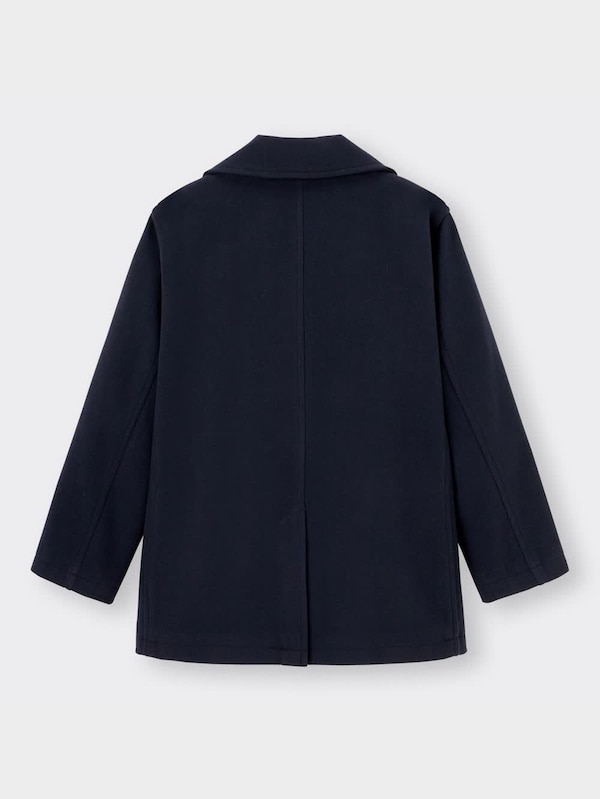 ニットメルトンピーコート+X