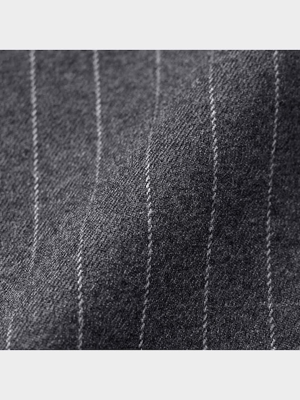 インタックワイドパンツ(ストライプ)B+EC(丈短め63.0～65.0cm)