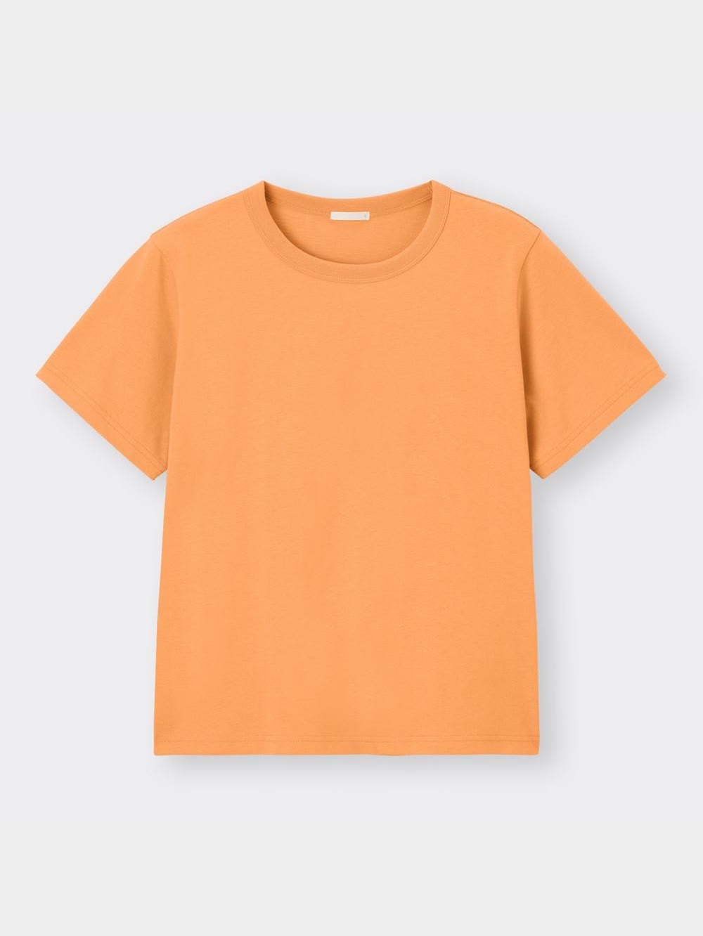 国内発 GUCCI ロゴオレンジコットンクルーネック半袖Tシャツ GUCCI☆KIDS コットン クルーネックロゴTシャツ