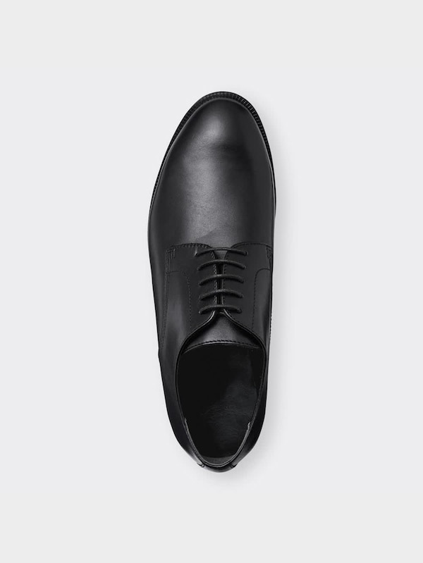 リアルレザーダービーシューズ