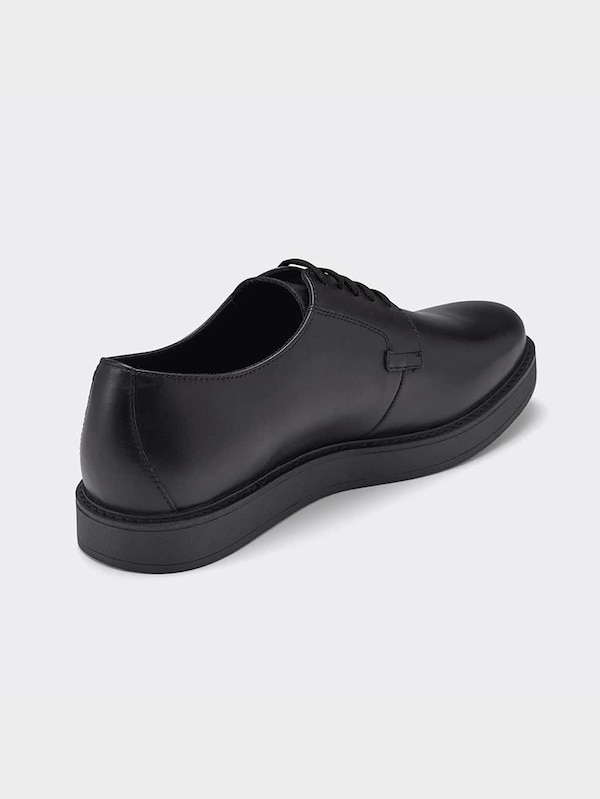 リアルレザーポストマンシューズ+E