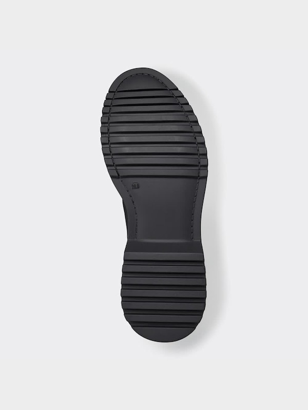 リアルレザーUチップシューズ