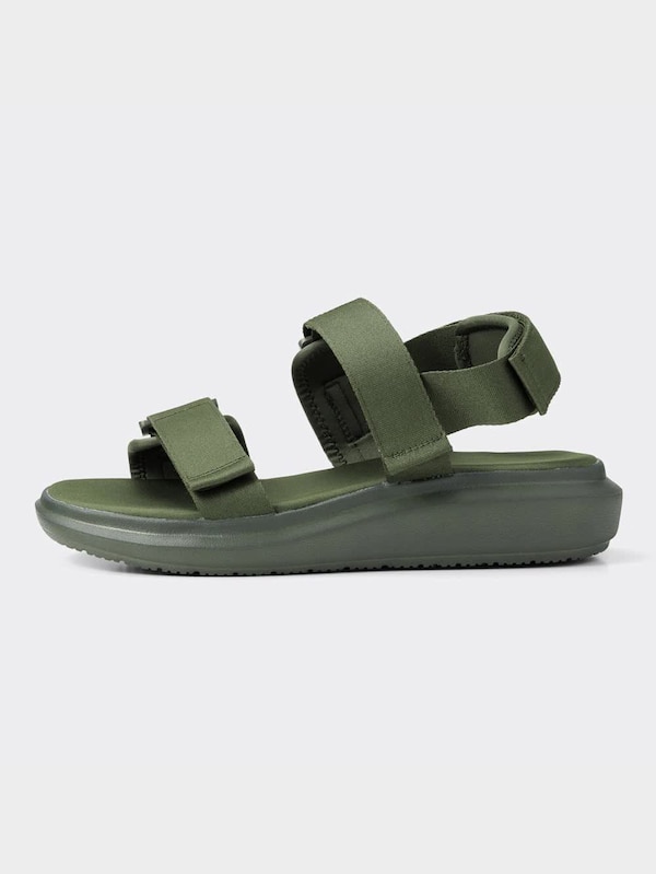 ボリュームソールテープサンダル