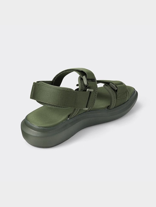 ボリュームソールテープサンダル