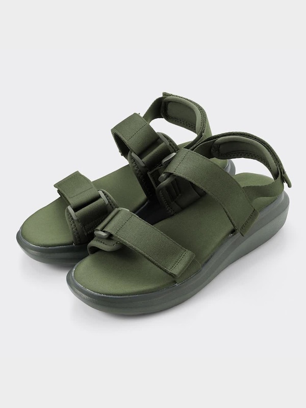 ボリュームソールテープサンダル