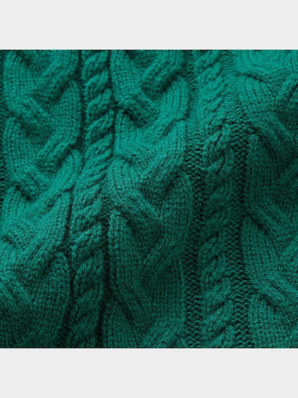 ケーブルオーバーサイズカーディガン(長袖)RS+E