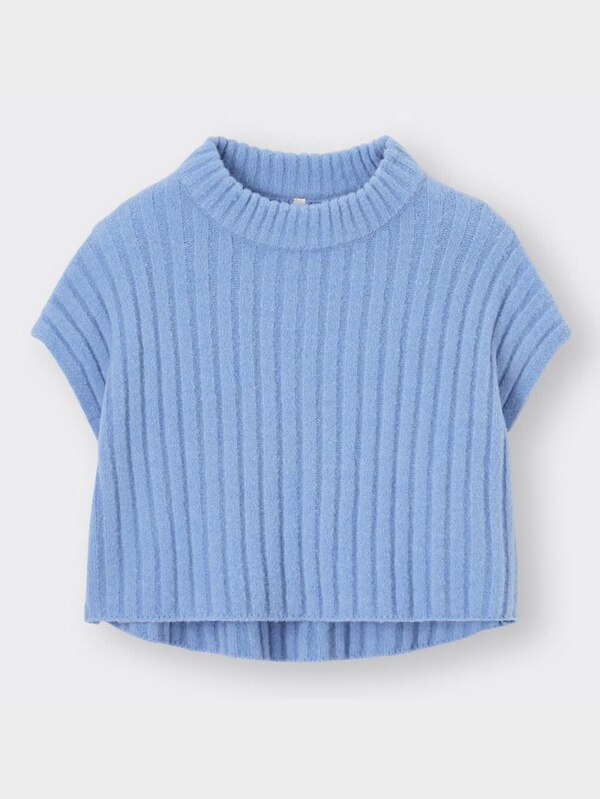 GIRLS 3WAYパフィータッチレイヤードニットワンピース(長袖)